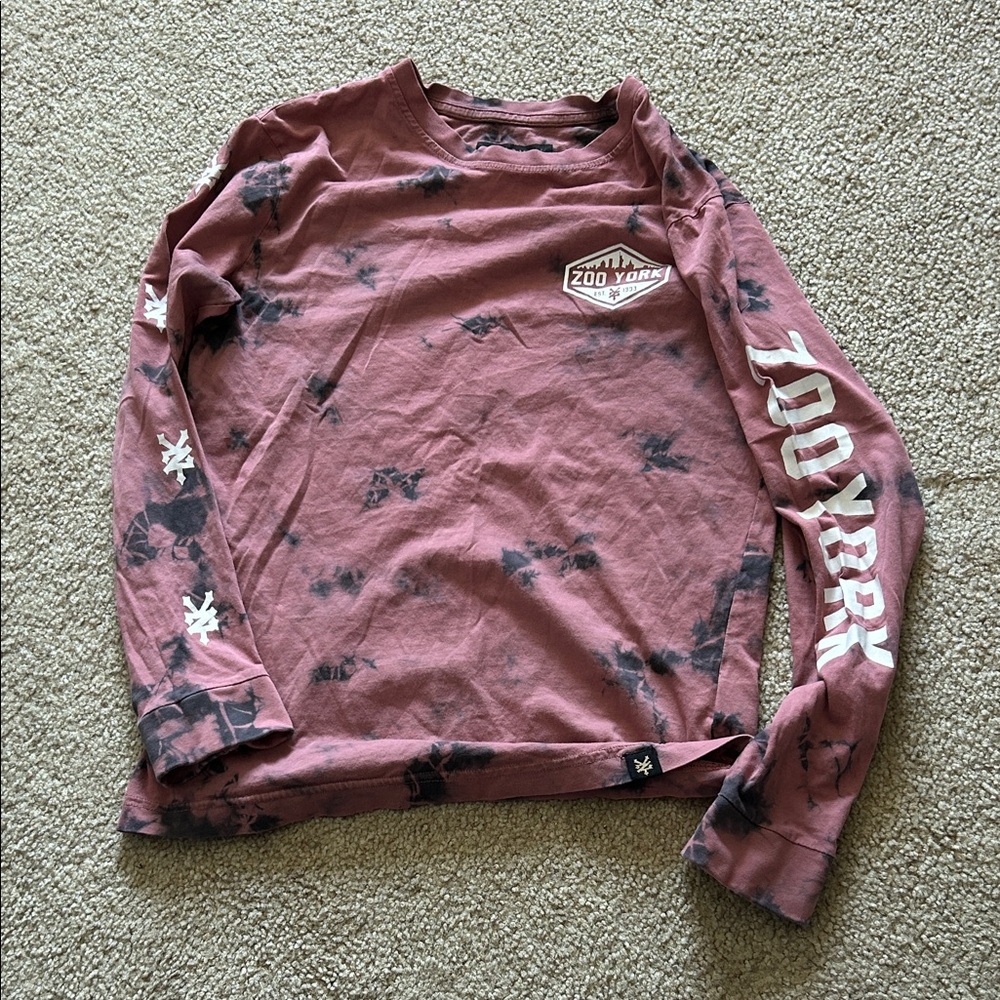 Zoo York Kids Long Sleeve Shirt - Pink and Black